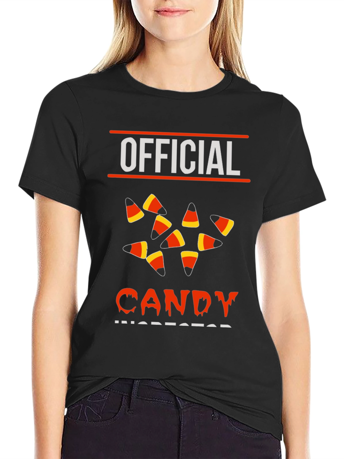 Official Candy Inspector Halloween T-Shirt