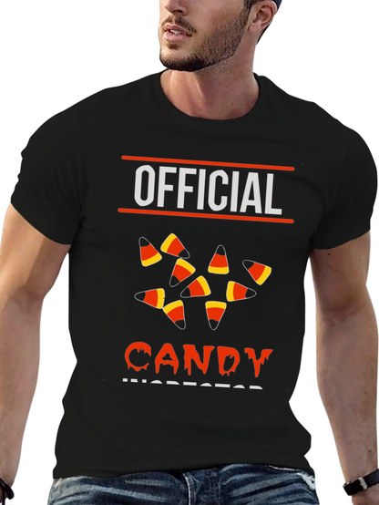 Official Candy Inspector Halloween T-Shirt