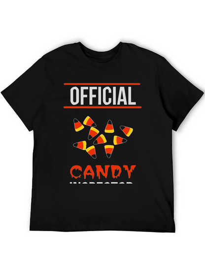 Official Candy Inspector Halloween T-Shirt