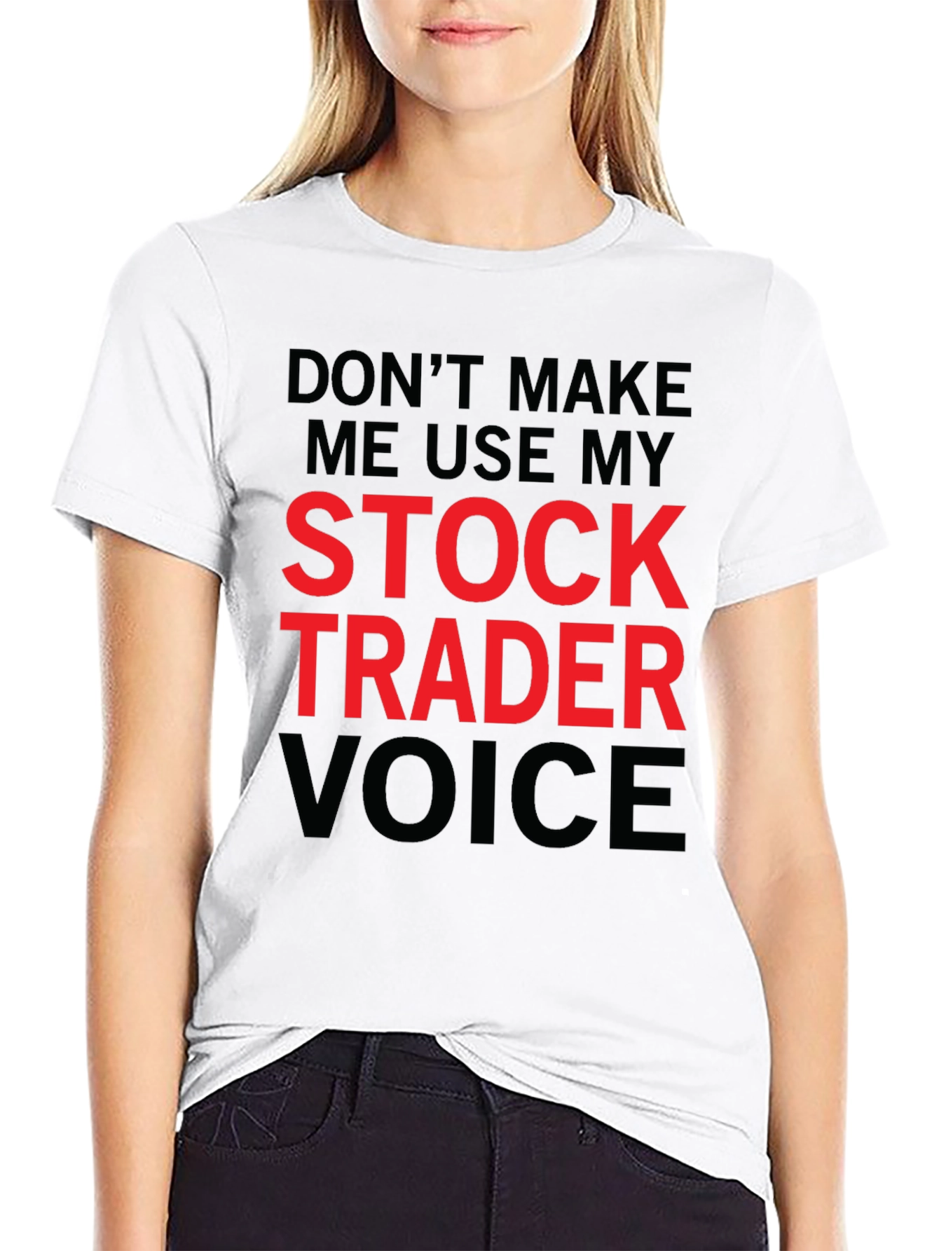 Stock Trader Voice T-Shirt - Funny Trading Tee