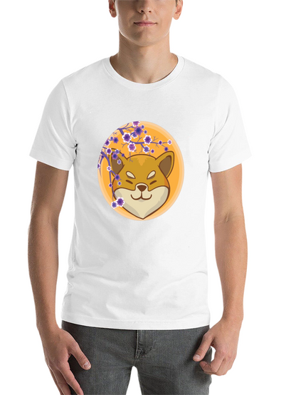 Shiba Inu Blossom Graphic Tee