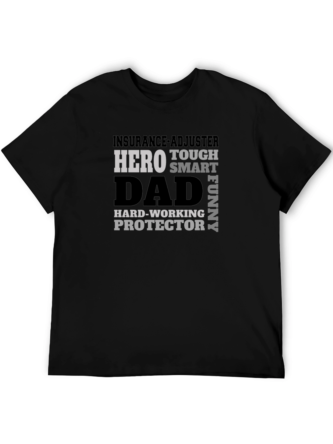 Insurance Adjuster Dad Hero Graphic T-Shirt