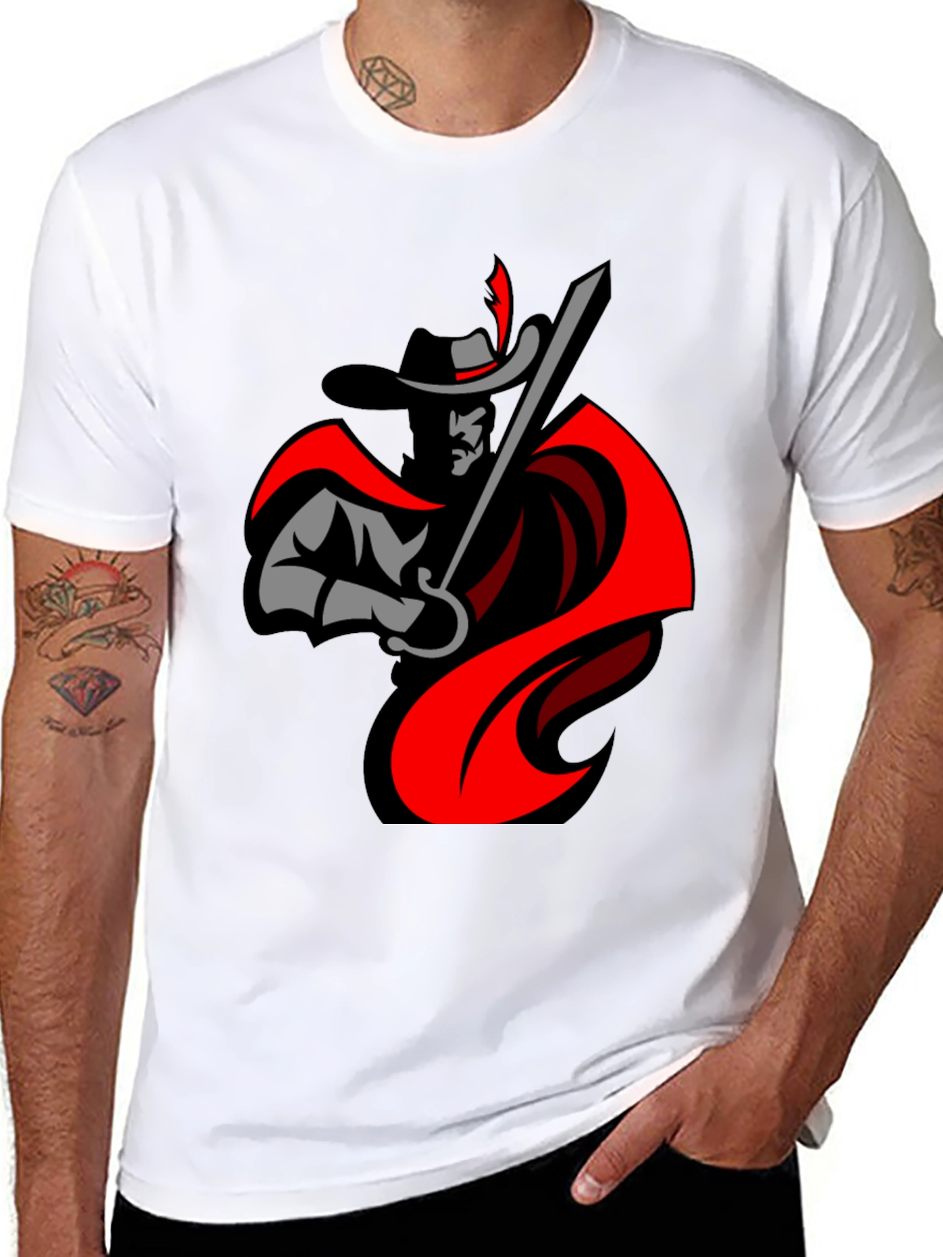 Musketeer Graphic T-Shirt
