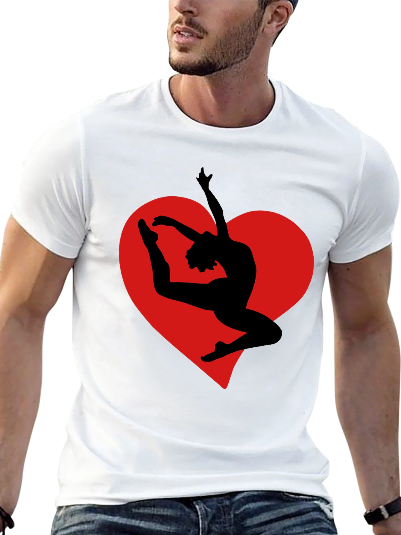 Dancing Heart Graphic T-Shirt