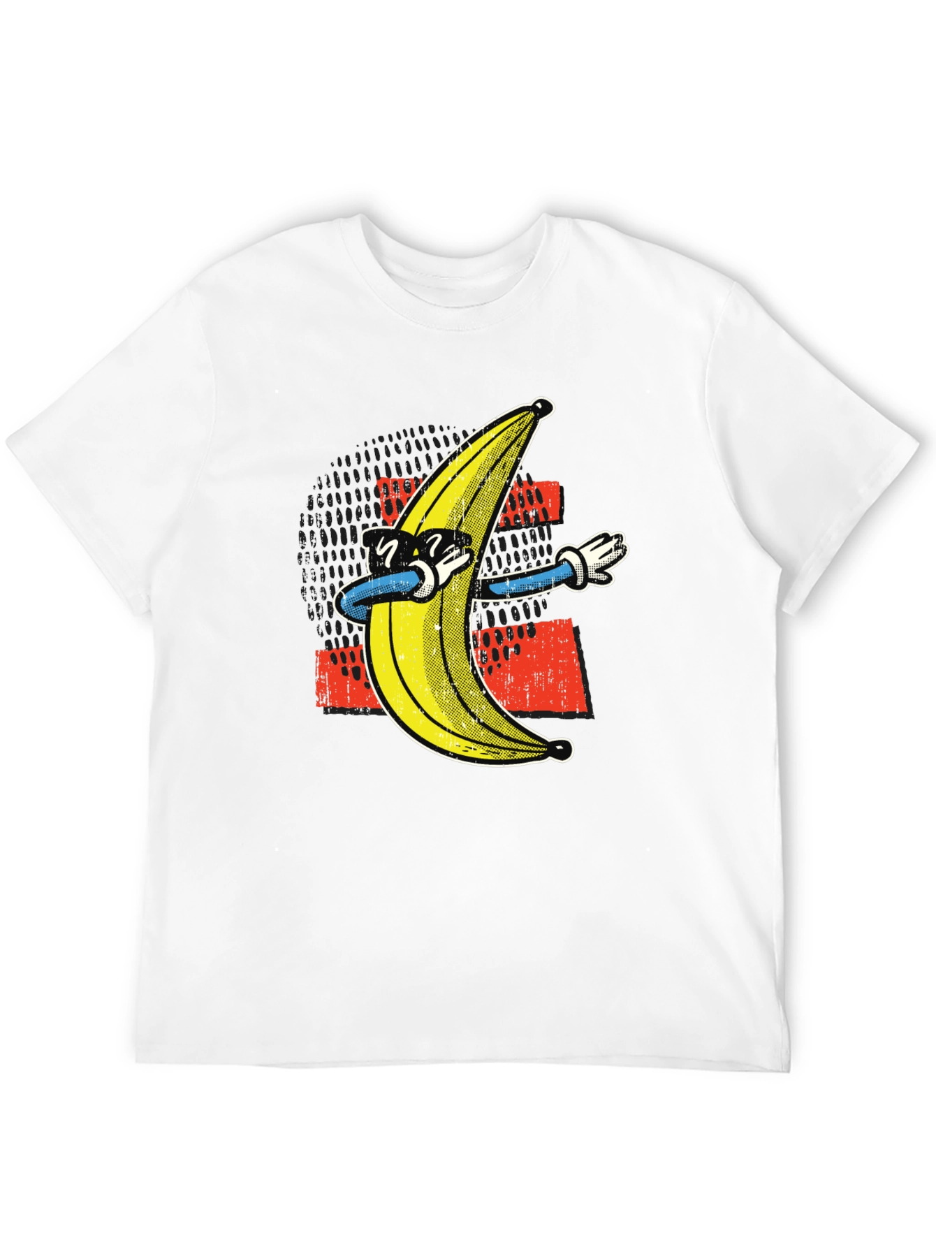 Dabbing Banana Graphic Tee - Funny Trendy T-Shirt