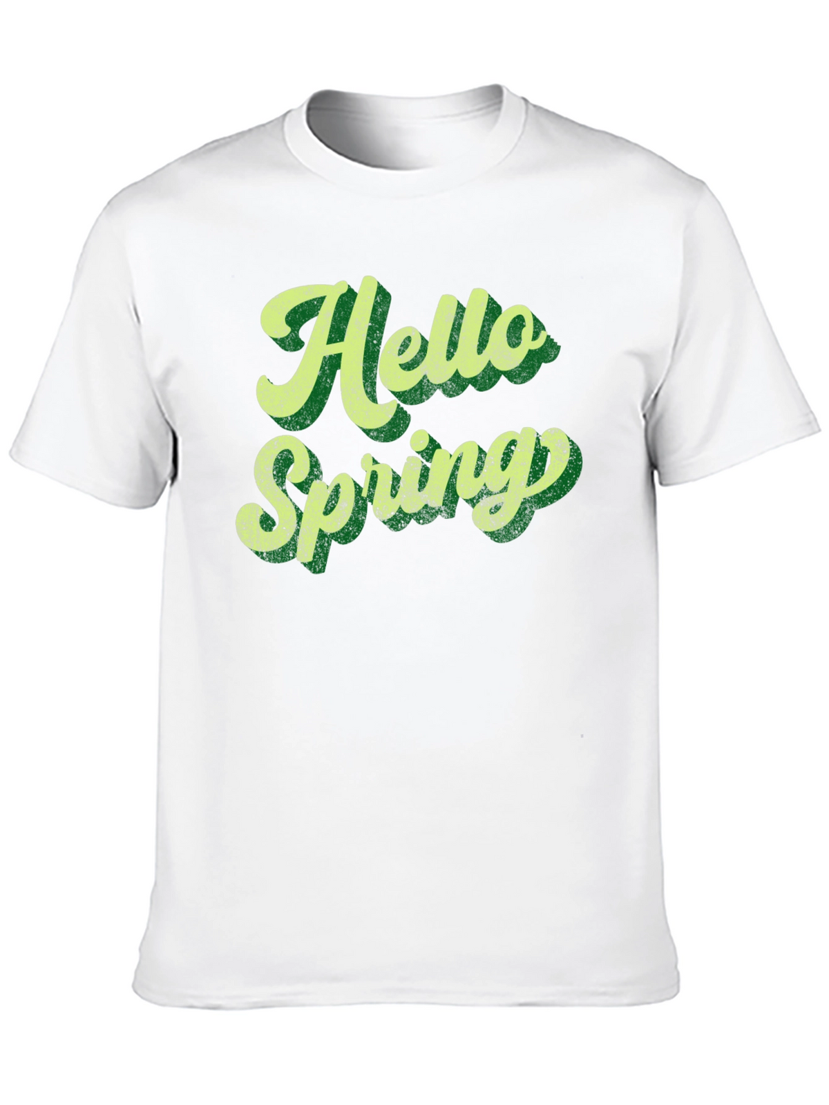 Hello Spring Retro Graphic Tee
