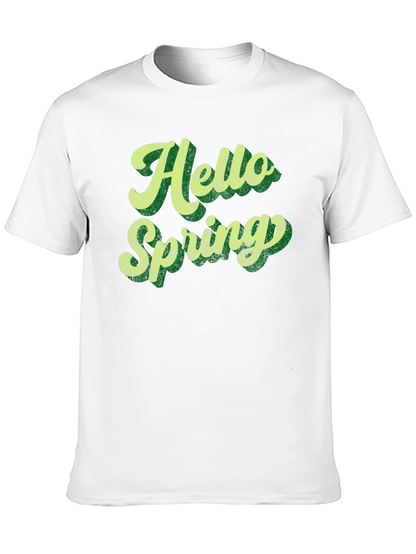 Hello Spring Retro Graphic Tee