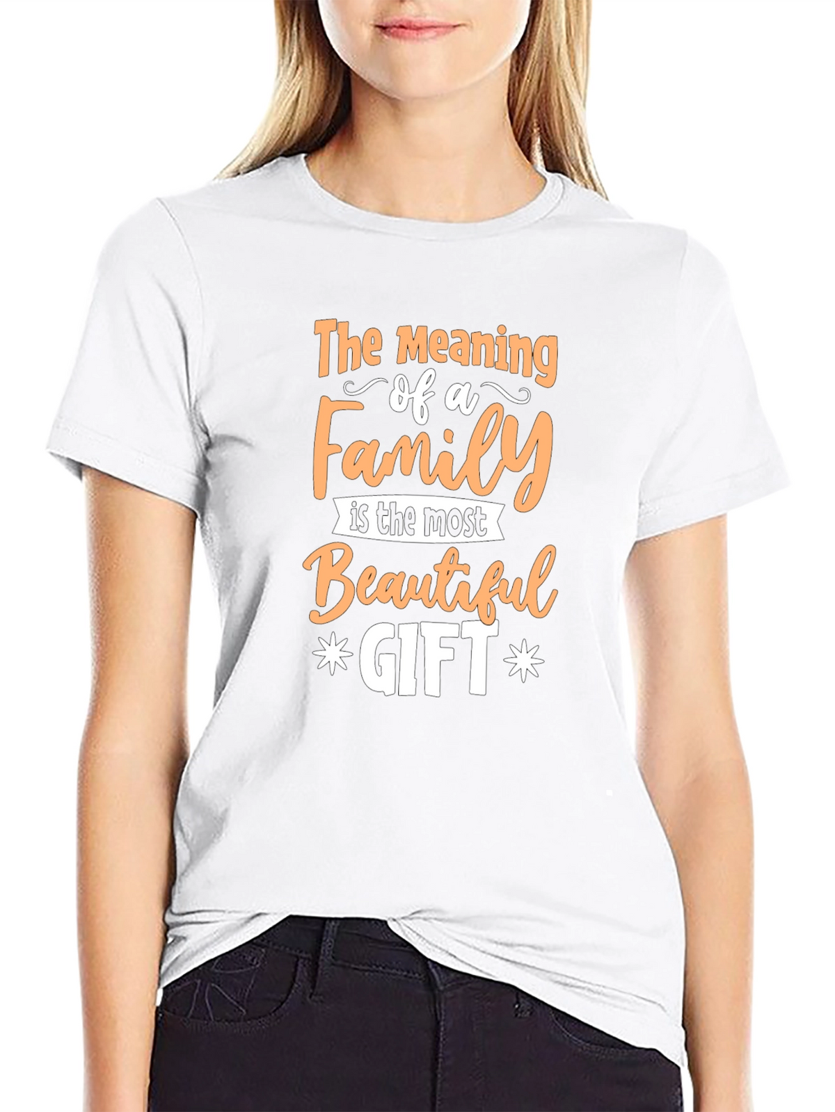 Family is the Most Beautiful Gift Graphic Tee