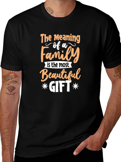 Family is the Most Beautiful Gift Graphic Tee