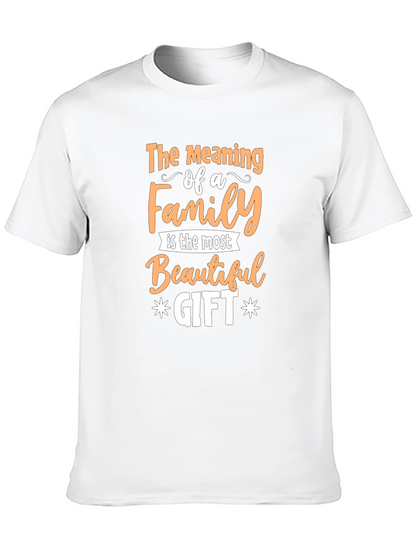 Family is the Most Beautiful Gift Graphic Tee