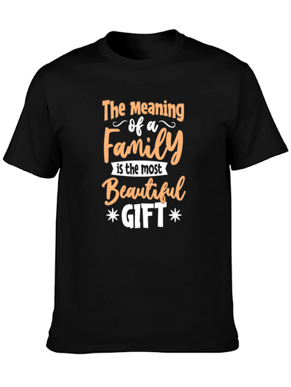 Family is the Most Beautiful Gift Graphic Tee