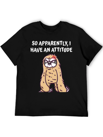 Funny Sloth Attitude T-Shirt - Unisex
