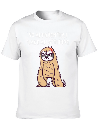 Funny Sloth Attitude T-Shirt - Unisex