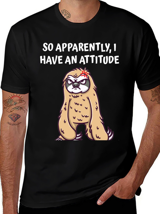 Funny Sloth Attitude T-Shirt - Unisex