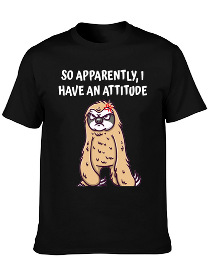 Funny Sloth Attitude T-Shirt - Unisex