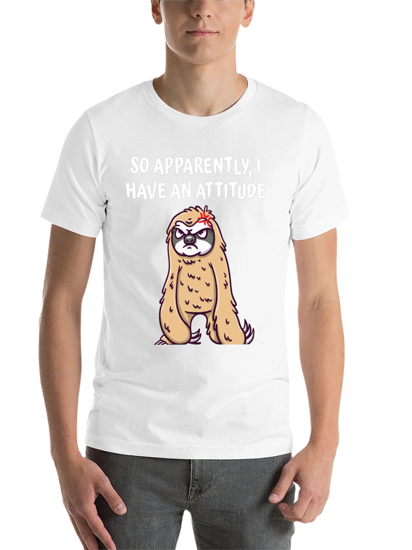 Funny Sloth Attitude T-Shirt - Unisex