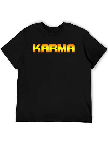 KARMA Graphic T-Shirt - Bold Statement Tee