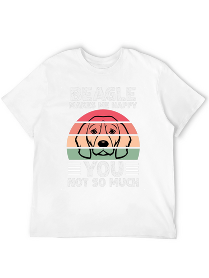 Beagle Makes Me Happy T-Shirt