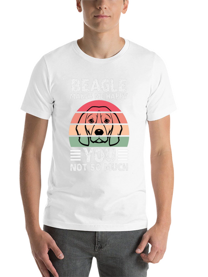 Beagle Makes Me Happy T-Shirt