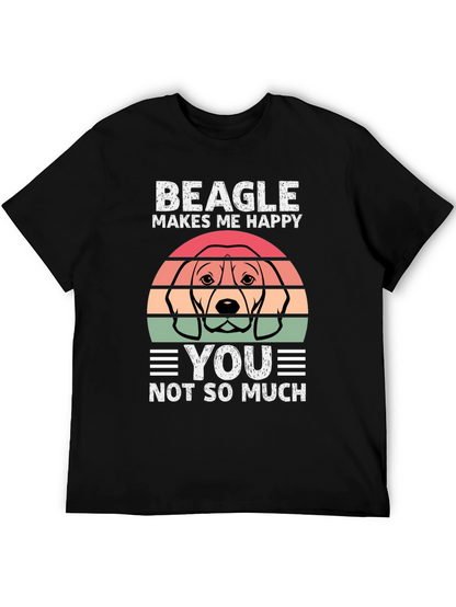 Beagle Makes Me Happy T-Shirt