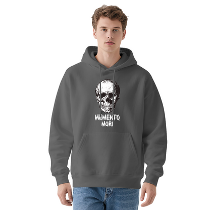 Memento Mori Gothic Skull Men¡¯s Hoodie, Warm Cozy Fabric
