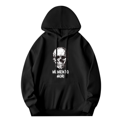 Memento Mori Gothic Skull Men¡¯s Hoodie, Warm Cozy Fabric