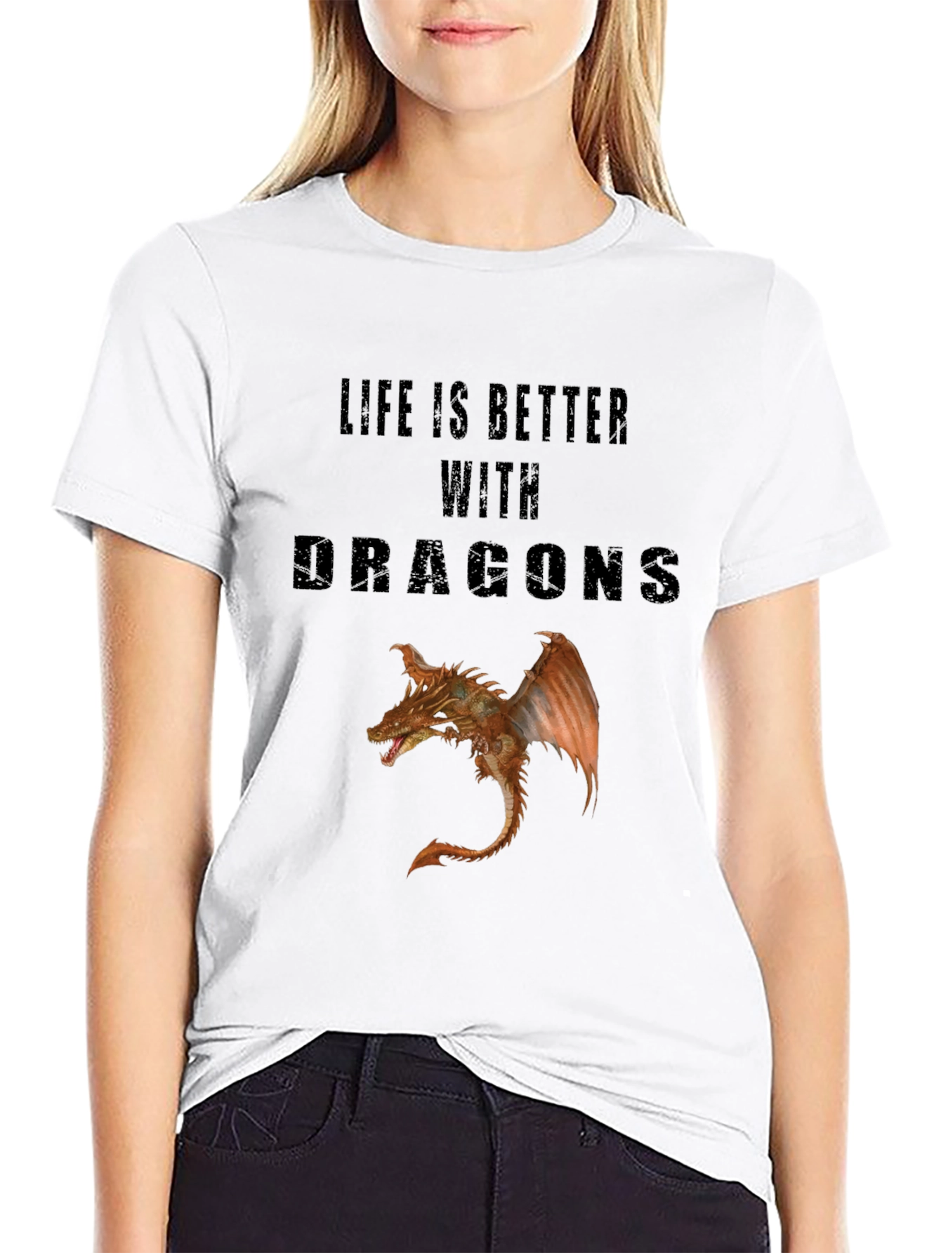 Life is Better with Dragons Graphic Tee