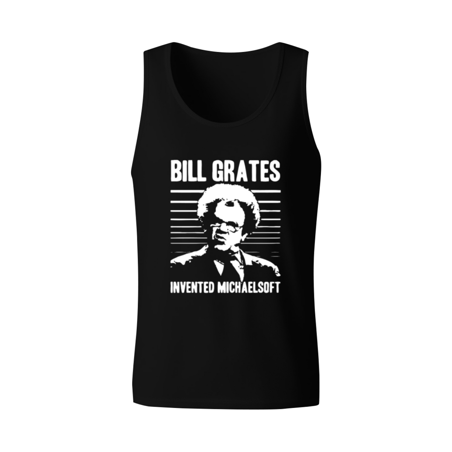 Bill Grates Michaelsoft Funny Meme Graphic Sleeveless Top
