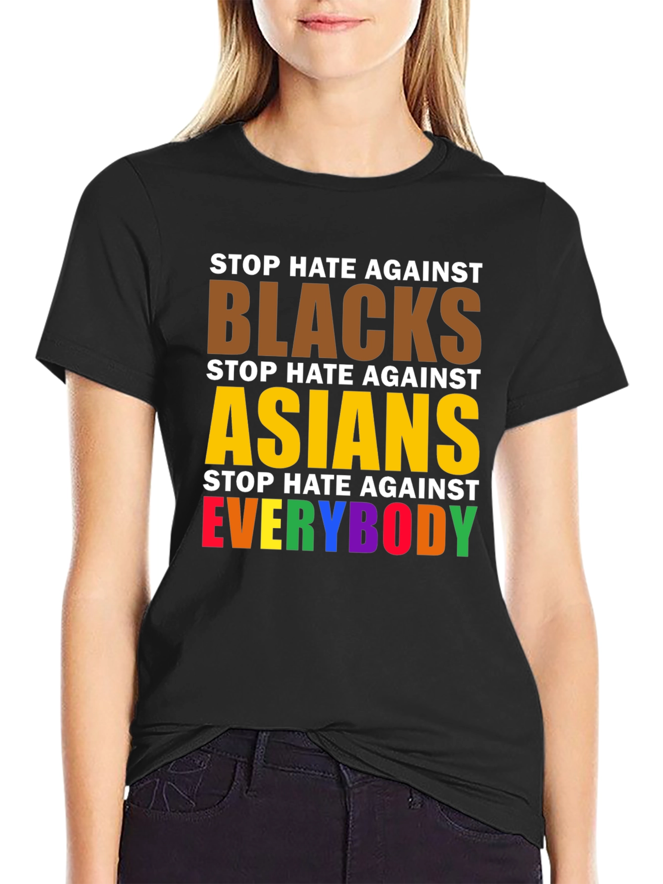 Stop Hate T-Shirt - Equality & Diversity