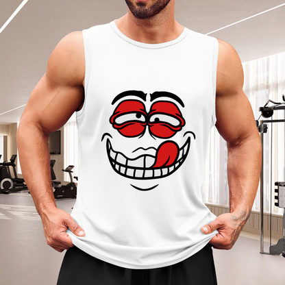 Funny Goofy Cartoon Face Men¡¯s Tank Top