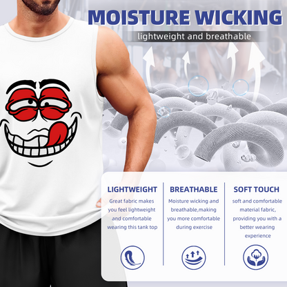Funny Goofy Cartoon Face Men¡¯s Tank Top