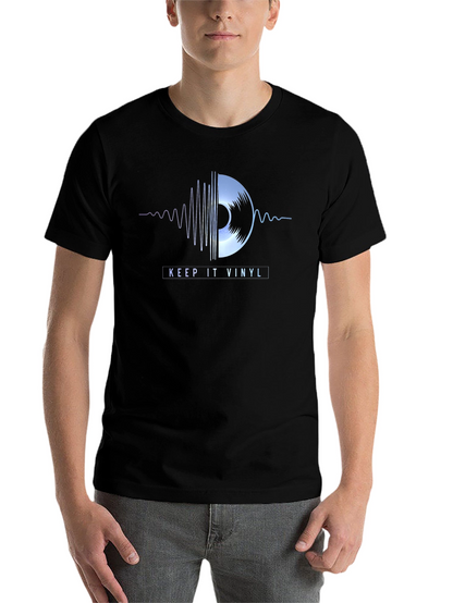 Keep It Vinyl T-Shirt: Music Lovers Graphic Tee