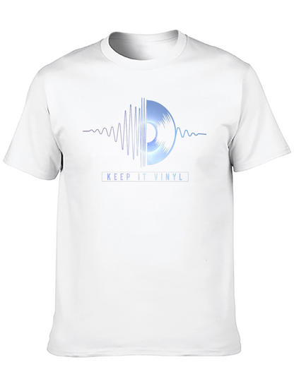 Keep It Vinyl T-Shirt: Music Lovers Graphic Tee