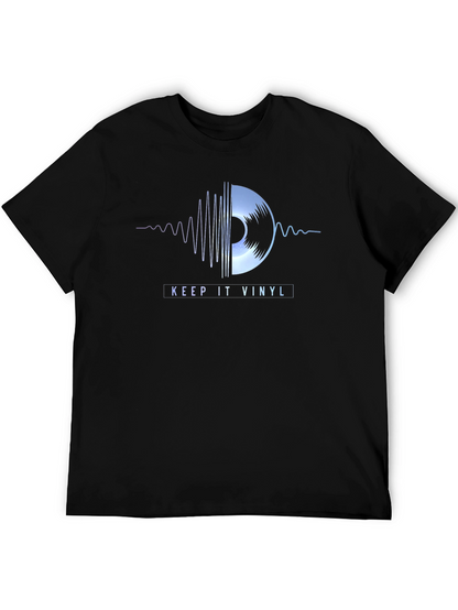 Keep It Vinyl T-Shirt: Music Lovers Graphic Tee