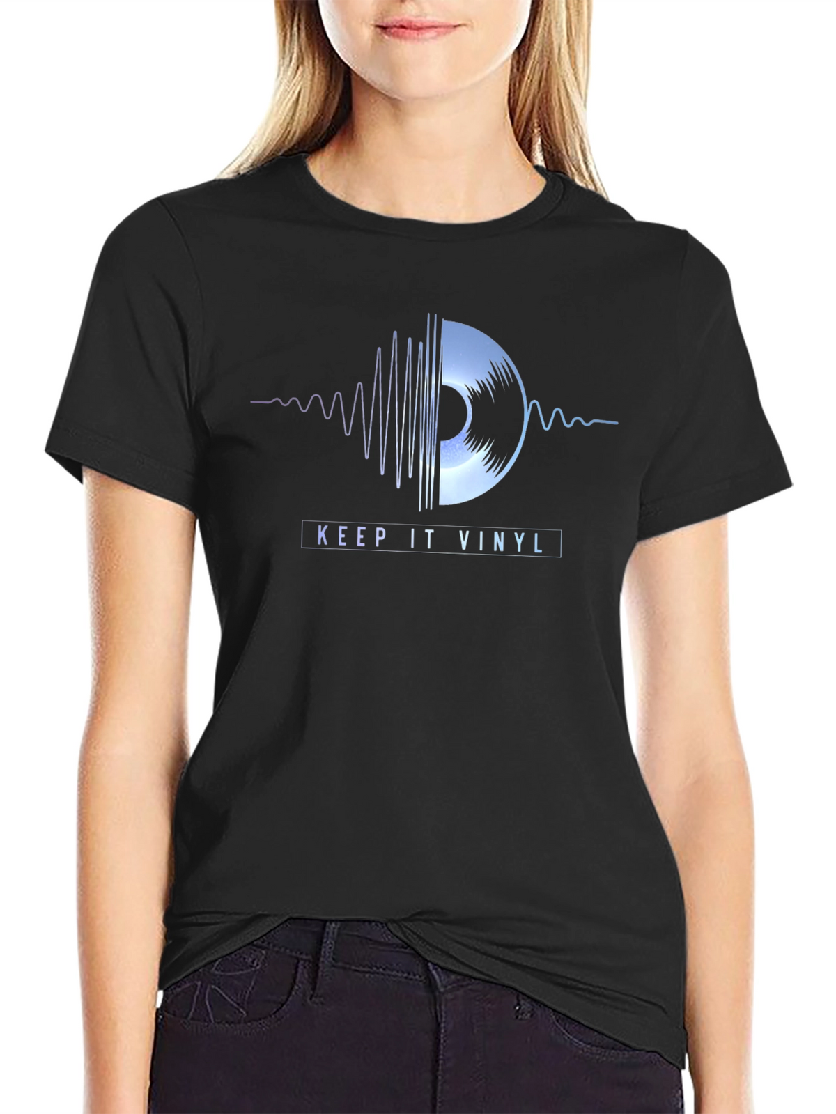 Keep It Vinyl T-Shirt: Music Lovers Graphic Tee