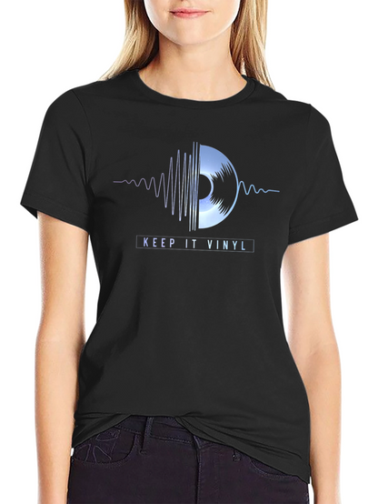 Keep It Vinyl T-Shirt: Music Lovers Graphic Tee
