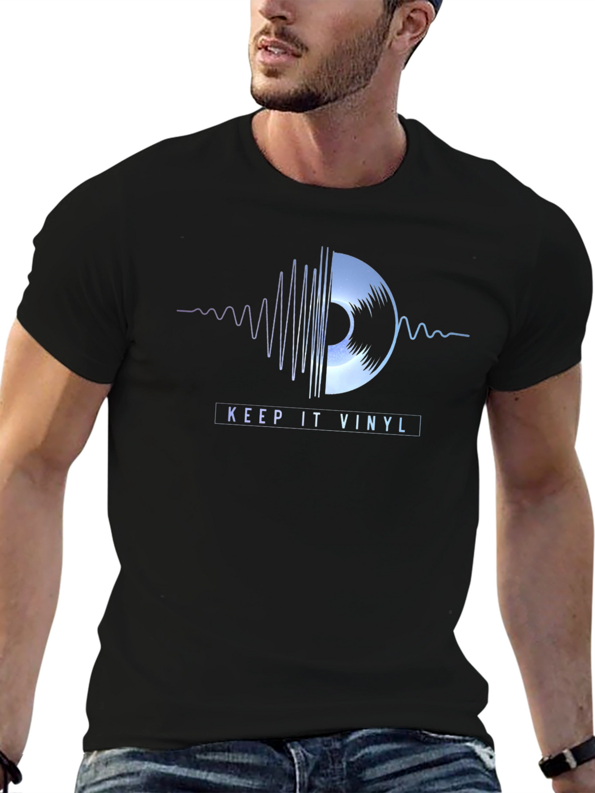 Keep It Vinyl T-Shirt: Music Lovers Graphic Tee
