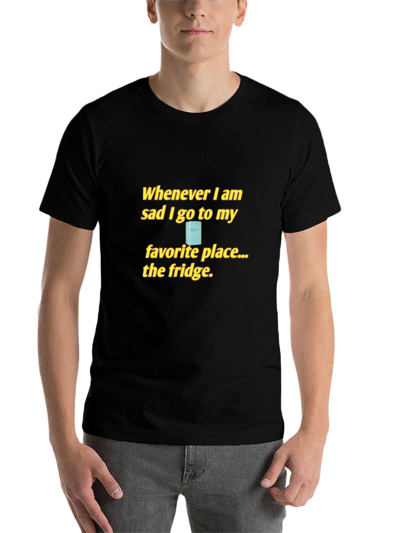 Funny The Fridge Graphic Tee