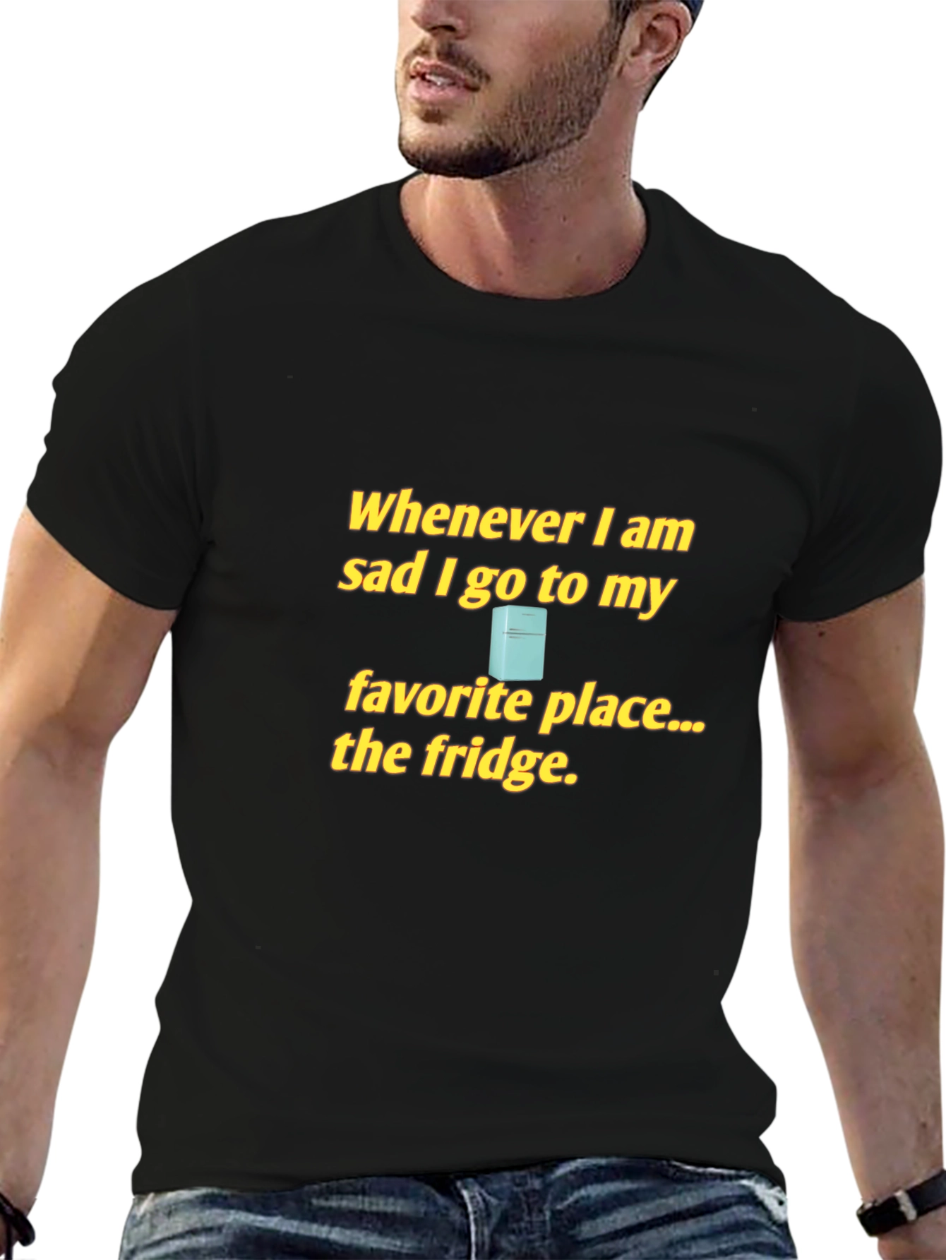 Funny The Fridge Graphic Tee