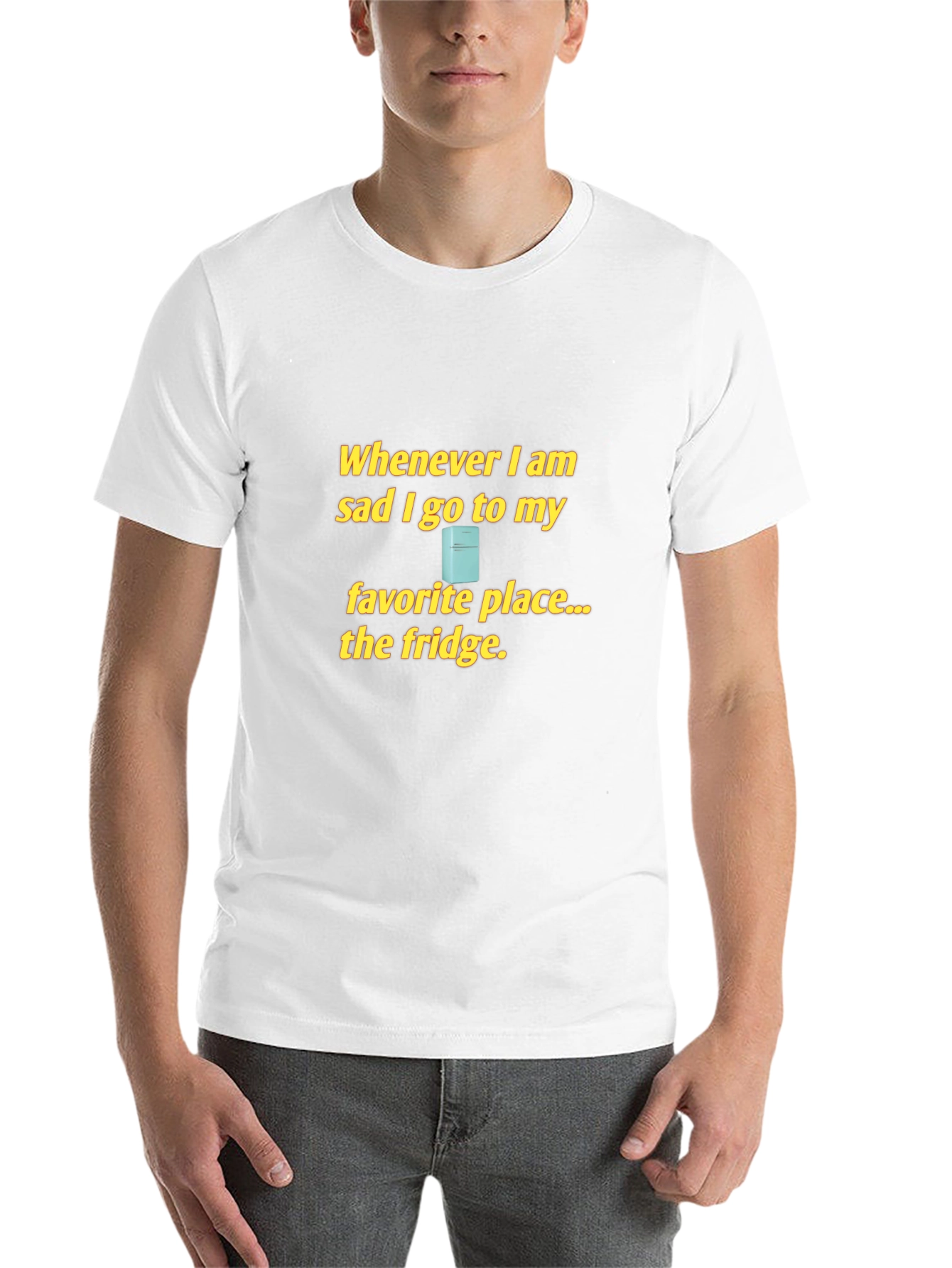 Funny The Fridge Graphic Tee