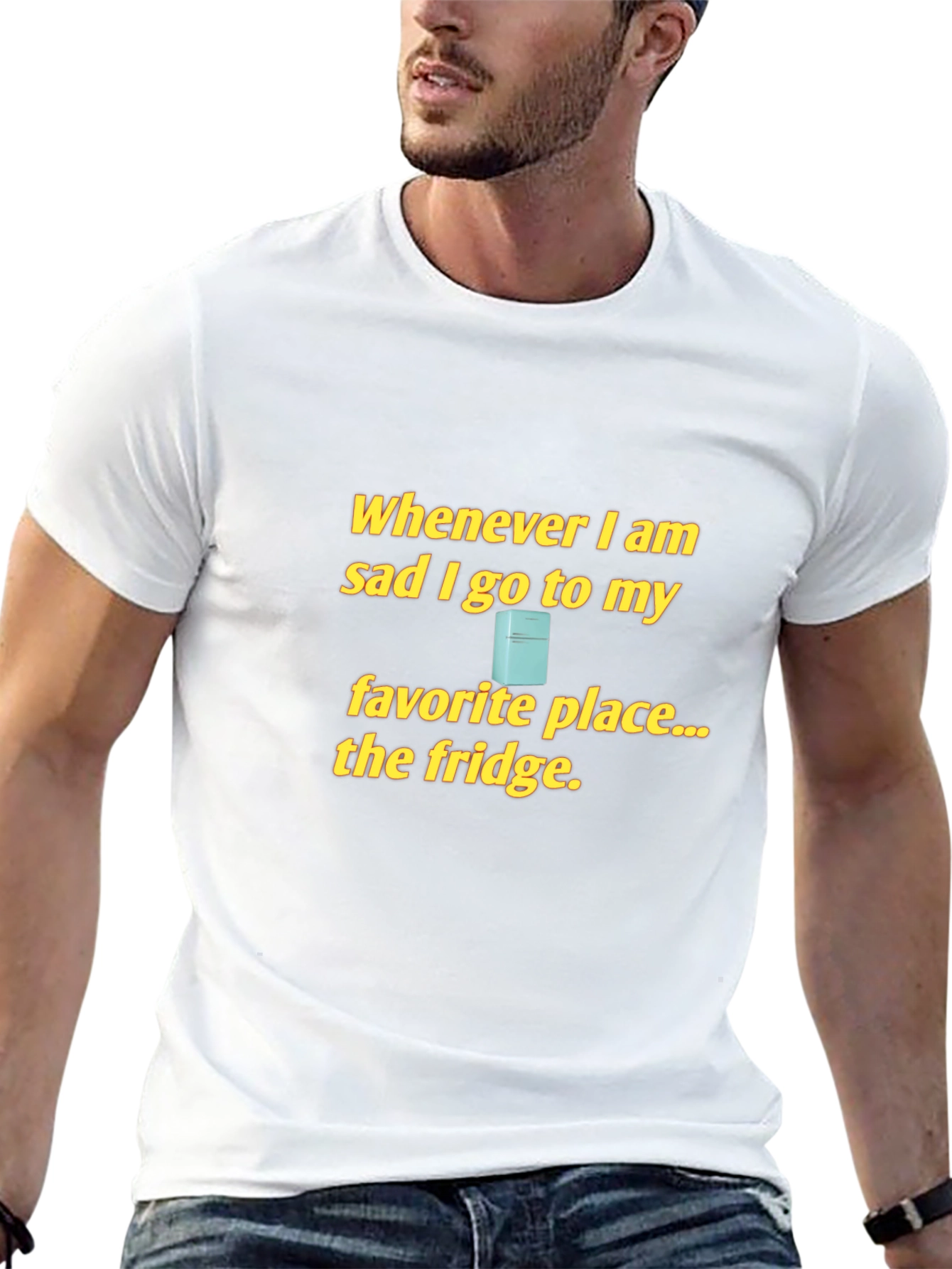 Funny The Fridge Graphic Tee