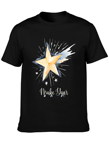 Make Your Wish Graphic Tee - Black