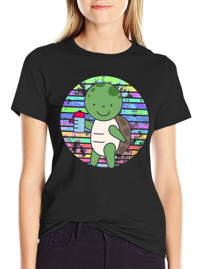 Cute Turtle Graphic Tee