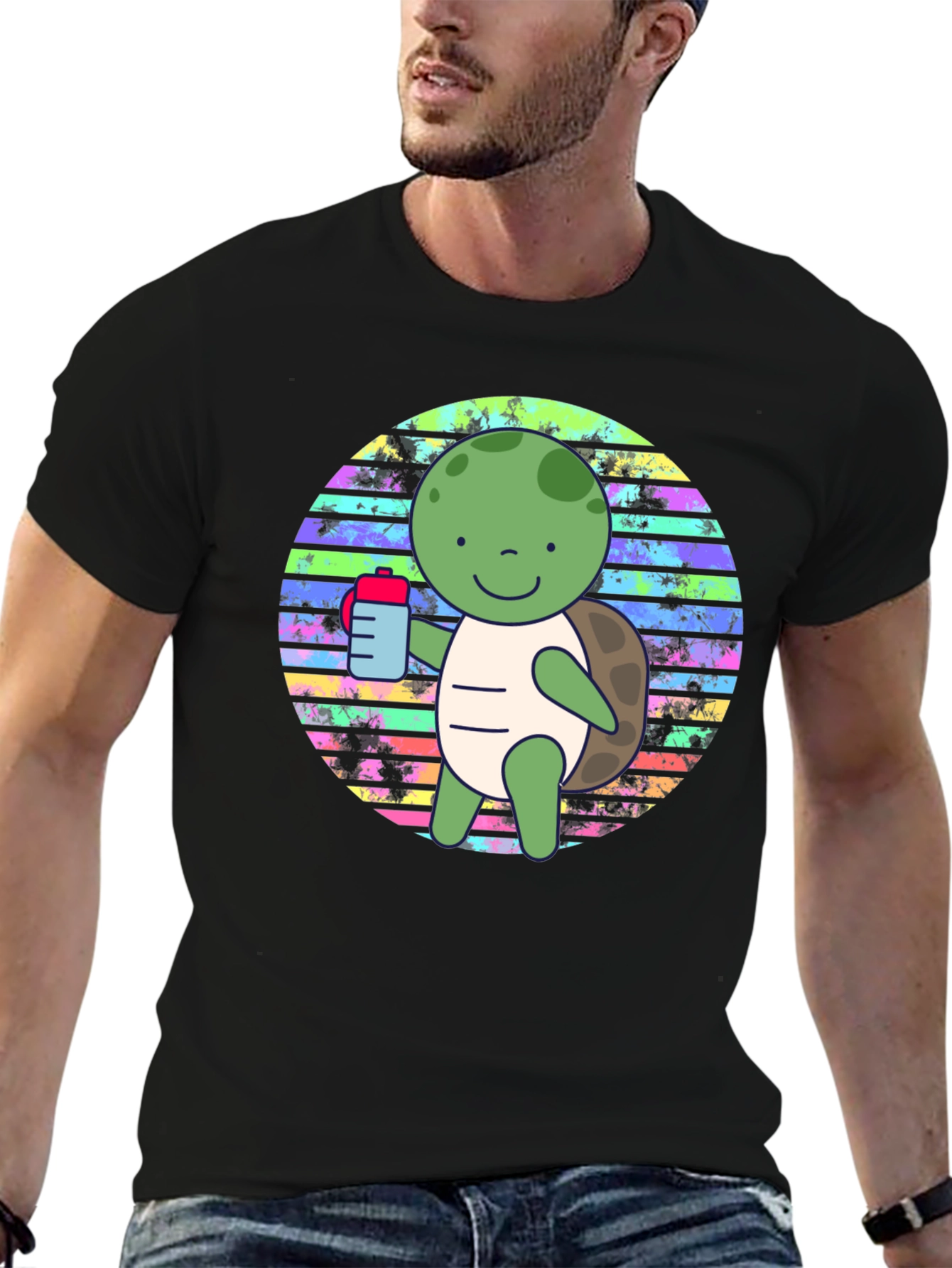 Cute Turtle Graphic Tee