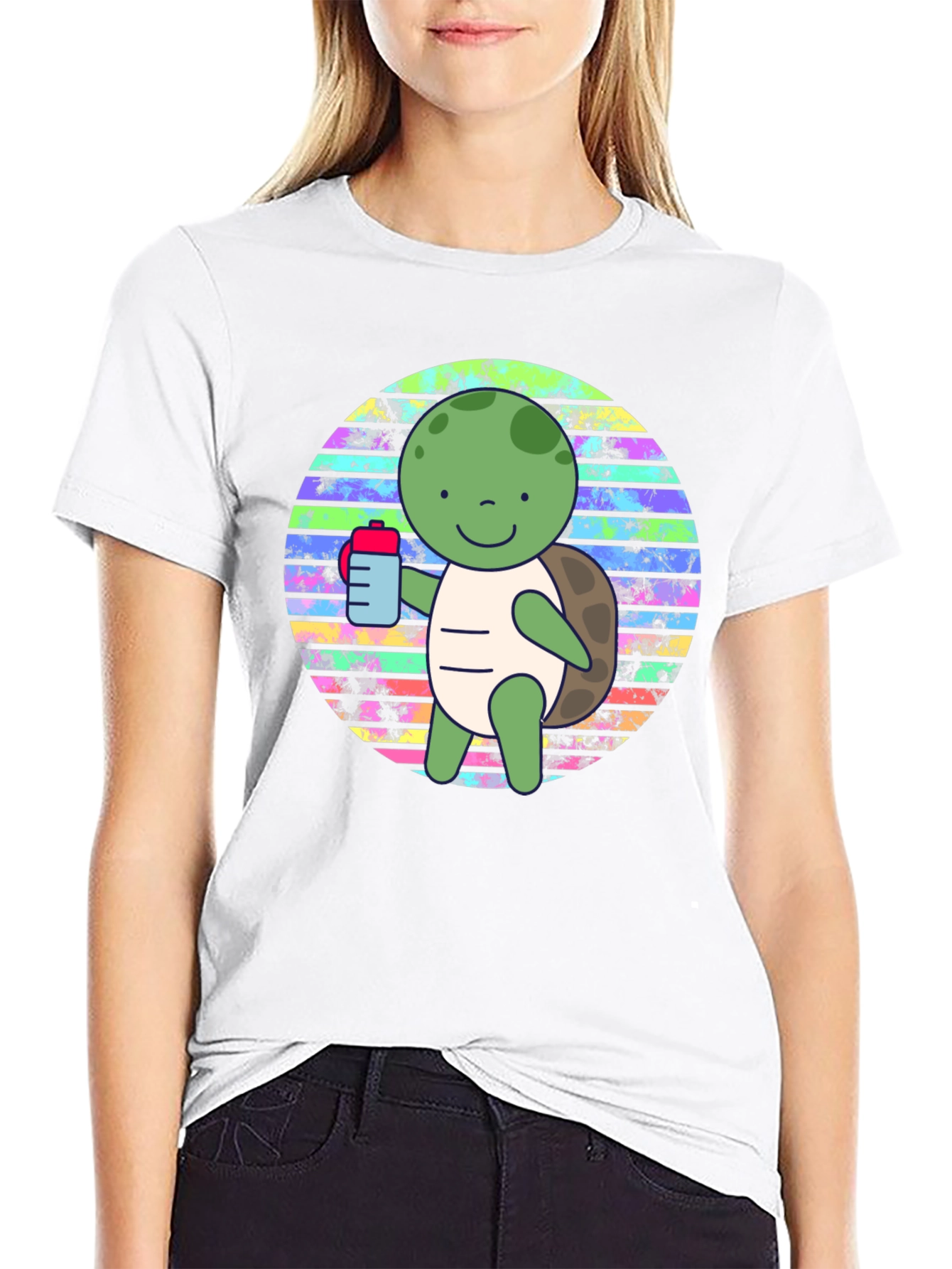 Cute Turtle Graphic Tee