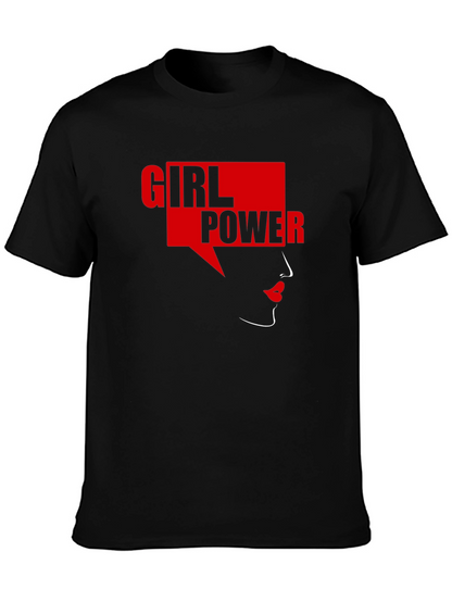 Girl Power Graphic Tee - Empowering Womens T-Shirt