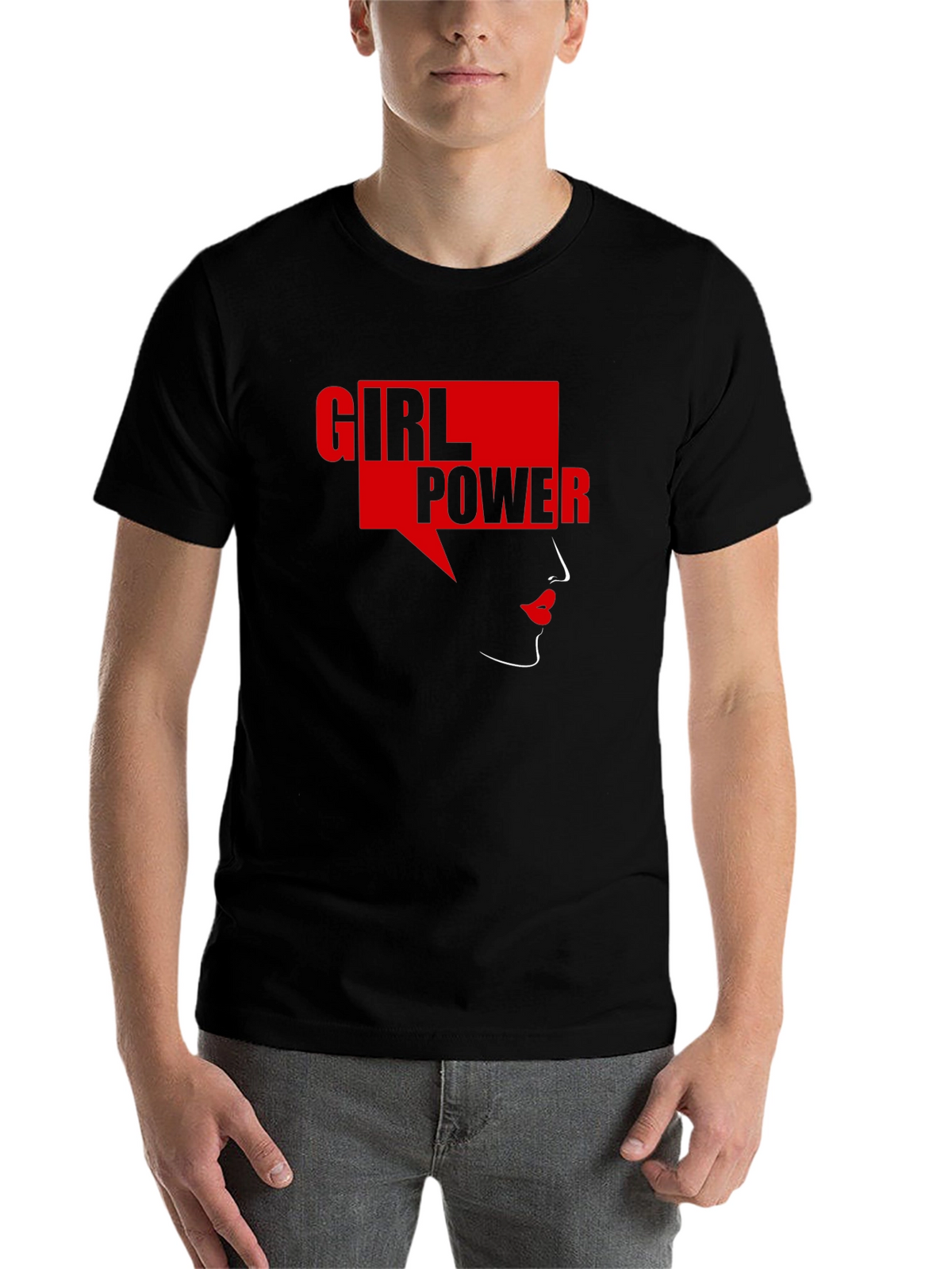 Girl Power Graphic Tee - Empowering Womens T-Shirt