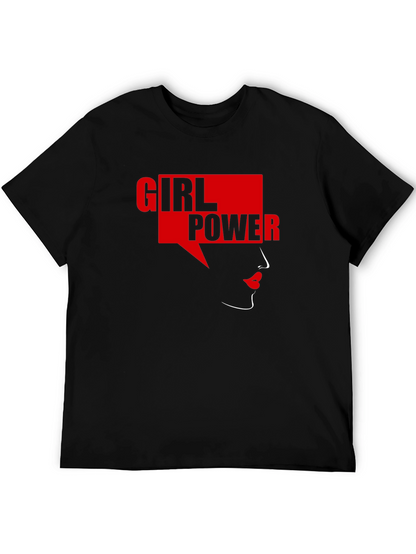Girl Power Graphic Tee - Empowering Womens T-Shirt