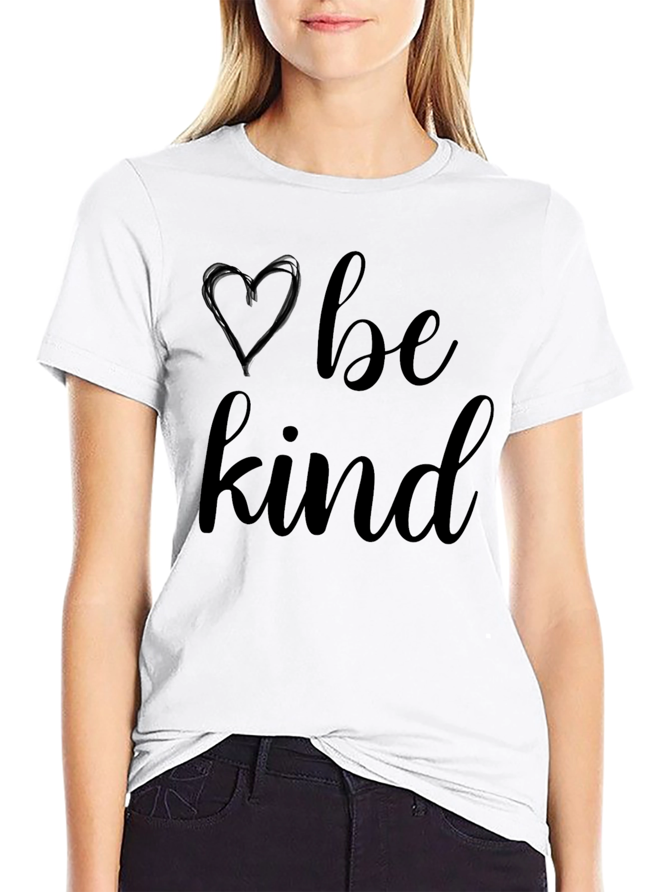 Be Kind T-Shirt - Heart Graphic Tee