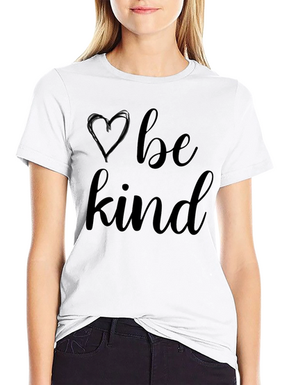 Be Kind T-Shirt - Heart Graphic Tee
